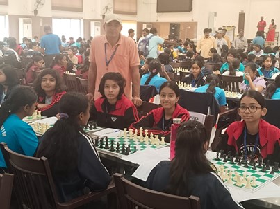 SGFI National-Level Chess Tournament held at Vellore Tamil Nadu from 25th to 30th December 2023