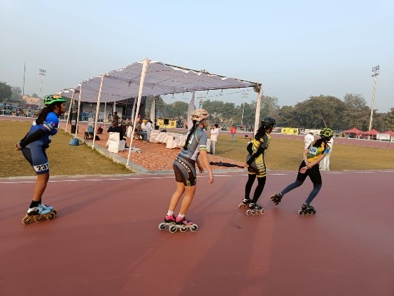 CBSE National Level Skating Tournament Held at Baliawas from 9th To 12th January 2023 Organised By Shallom Hills International School